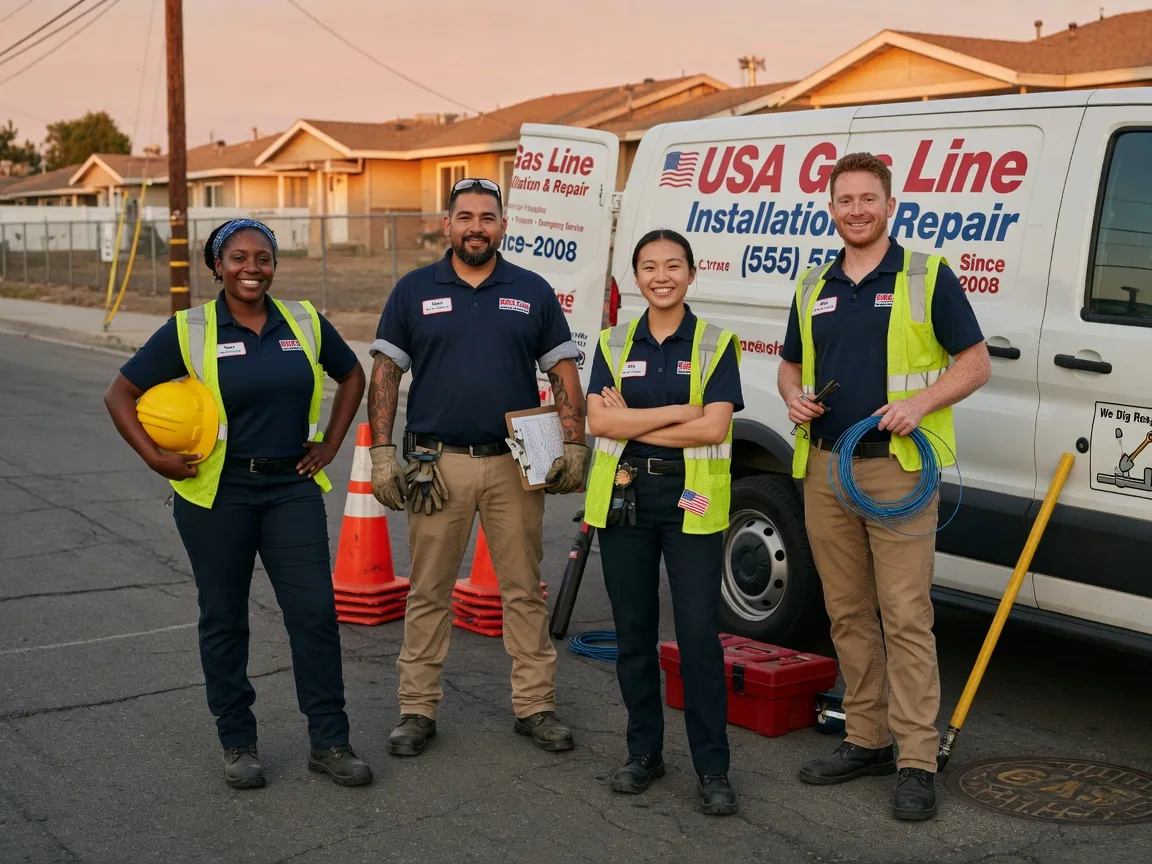 Gas Line Installation company in Alexander, ND